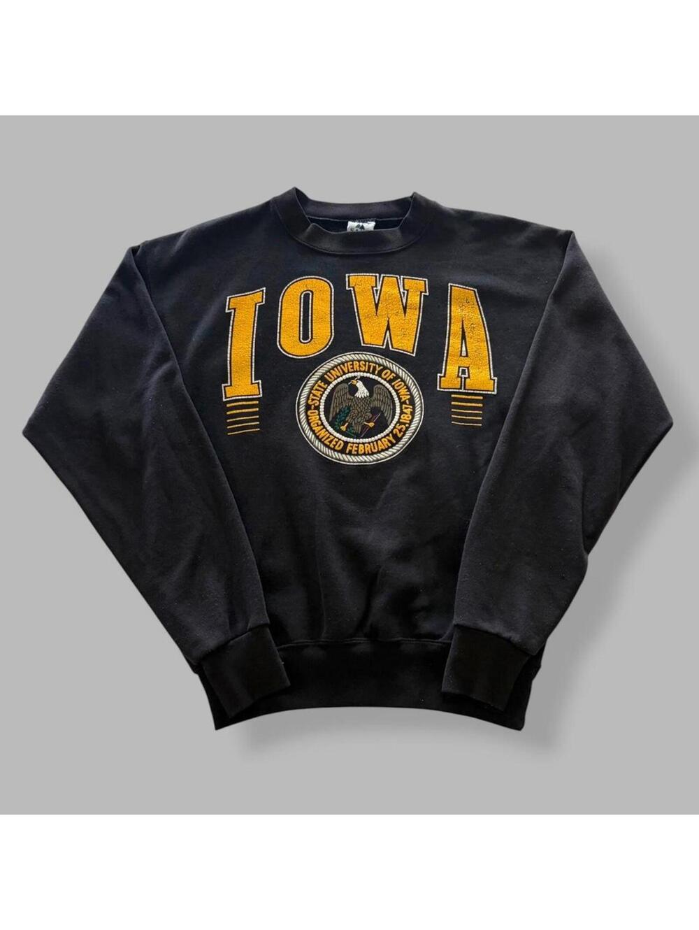Vintage 90s Iowa Hawkeyes University Crewneck